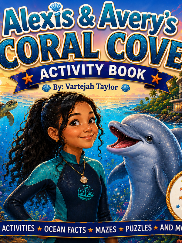 Alexis & Avery's CORAL COVE (Activity Book)