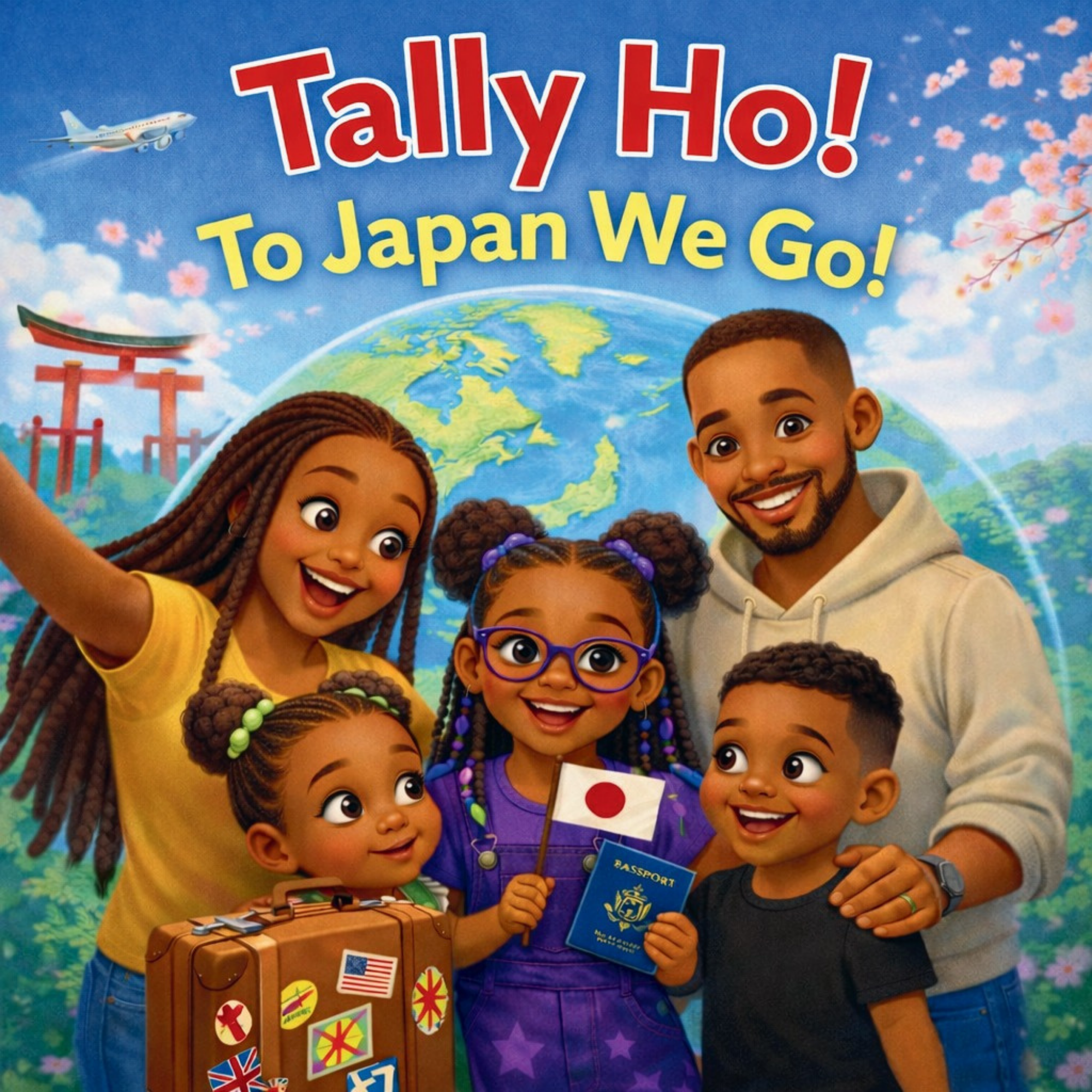 Tally Ho! To Japan We Go! (Story Book)