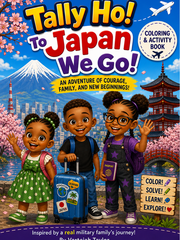 Tally Ho! To Japan We Go! (Activity Book)