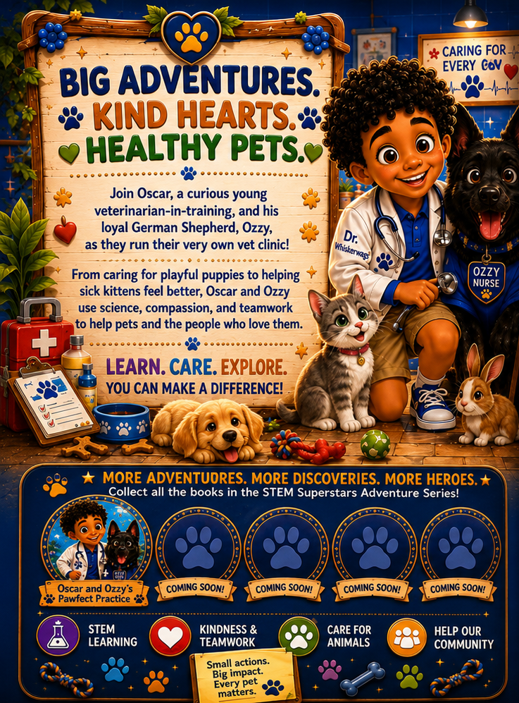 Oscar & Ozzy's Pawfect Practice (Story Book)