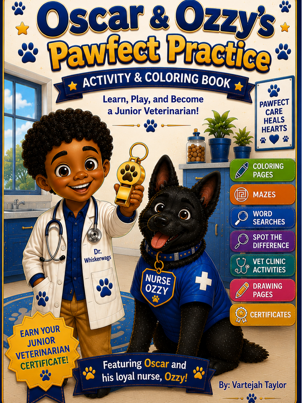 Oscar & Ozzy's Pawfect Practice (Activity Book)